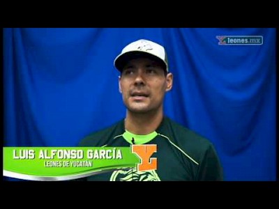 Luis Garcia of the Leones <a href=></a>