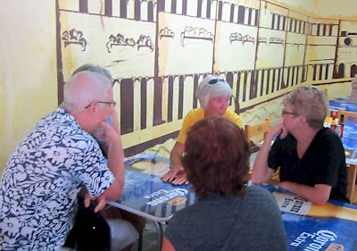 Sharon Helgason of the Chicxulub Food Bank near Progreso, Yucatan, Mexico <a href=></a>