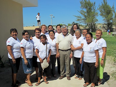 Sharon Helgason of the Chicxulub Food Bank near Progreso, Yucatan, Mexico <a href=></a>